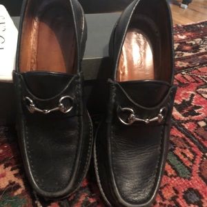 Vintage Gucci Horse Bit Loafers 8 M